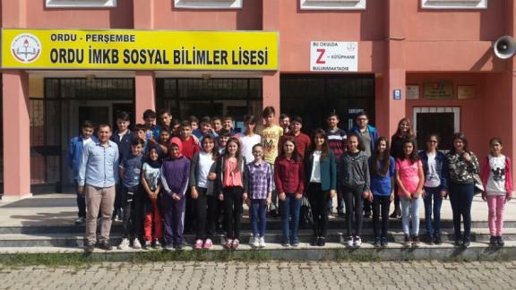 Kabadüz Merkez Ortaokulu ve Kabadüz İmam Hatip Ortaokulu Öğrencileri Lise Gezisi
